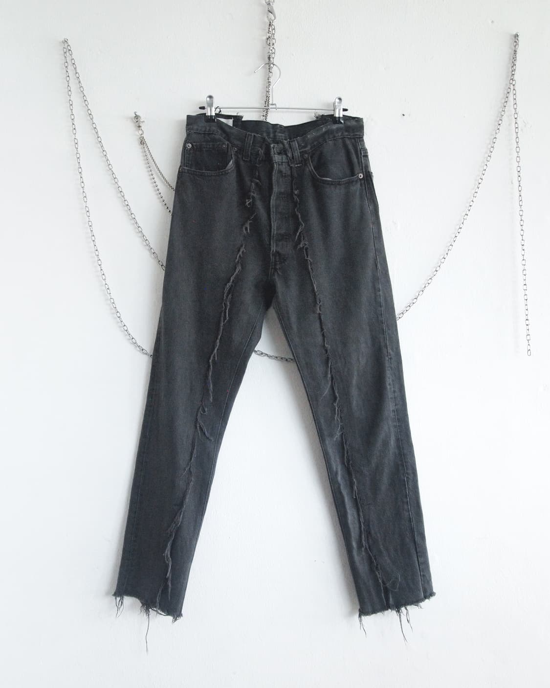 솔로이스트 x 올드파크 디스트로이드 데님 상품이미지5