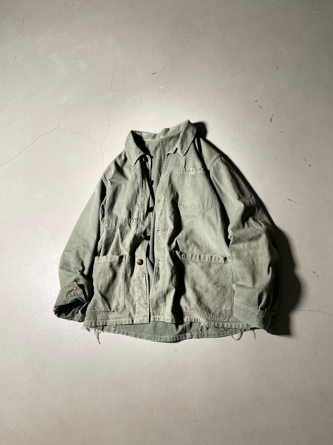 60’s French Military Utility Work Jacket 상품이미지1
