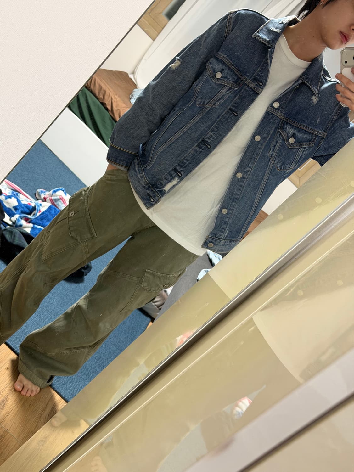 리바이스 데님자켓 m 상품이미지5