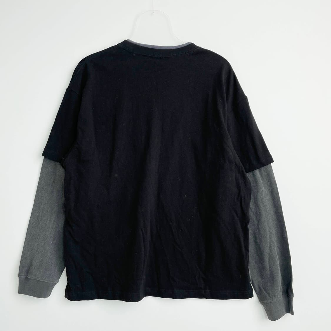 A2 커버낫 새상품 레이어드 롱슬리브 티셔츠 S사이즈 상품이미지3