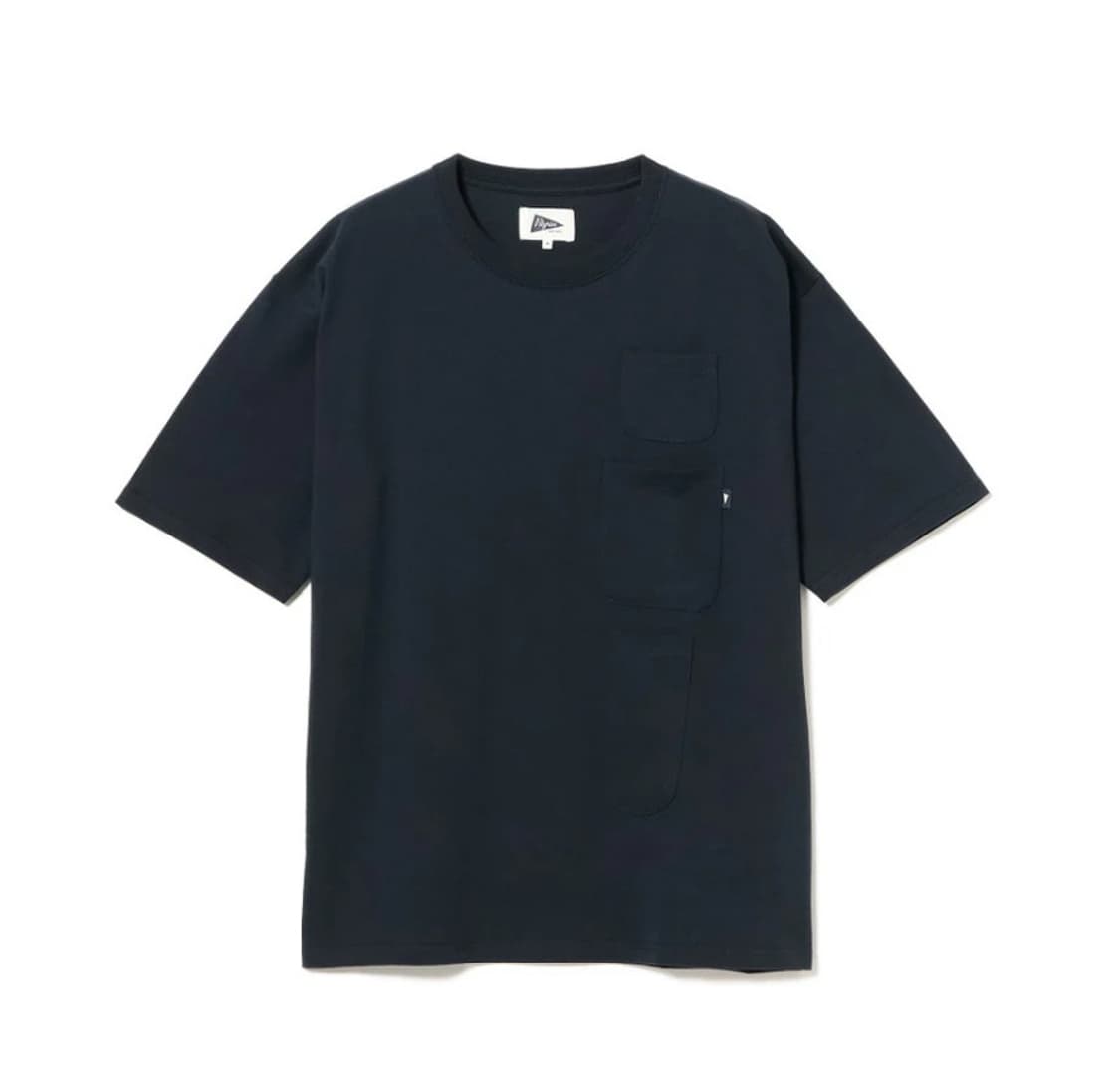 [XL] 필그림 멀티 포켓 티셔츠 네이비 25SS 상품이미지1