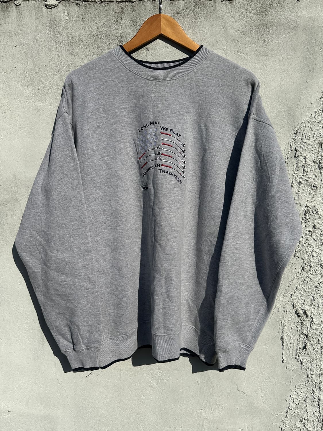 [XL] MC sport 그레이 맨투맨 스웻셔츠 상품이미지1