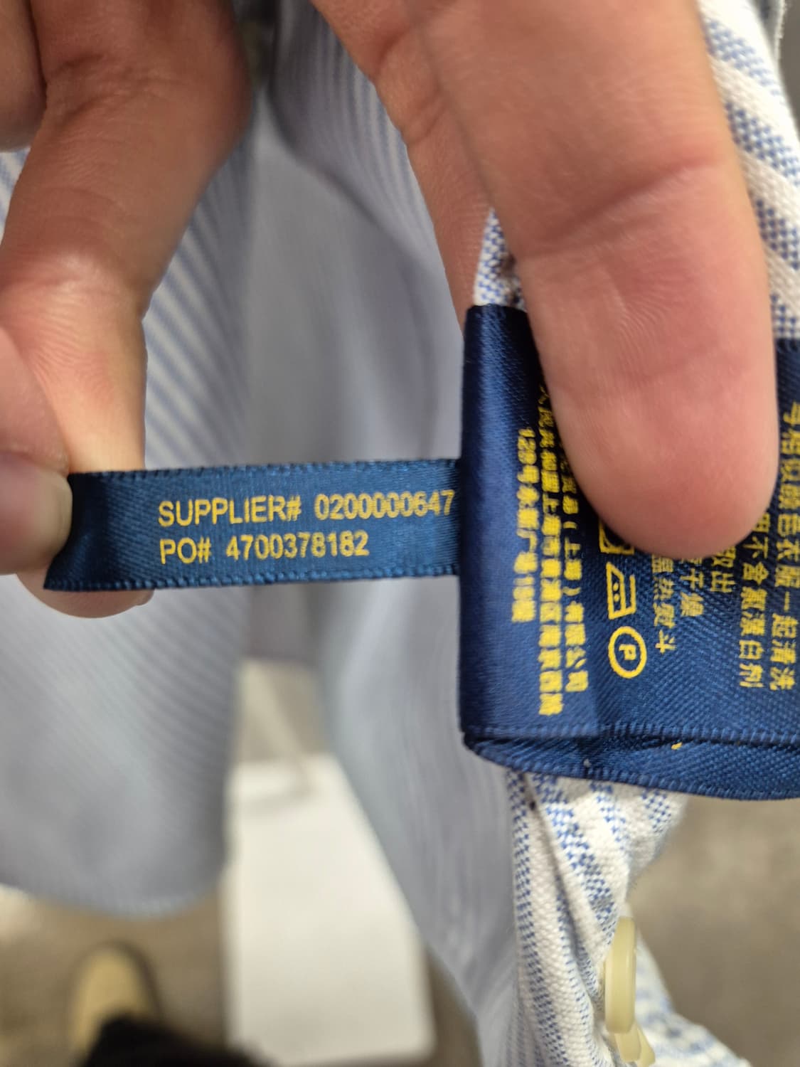 랄프로렌 스트라이프 셔츠 L 상품이미지8