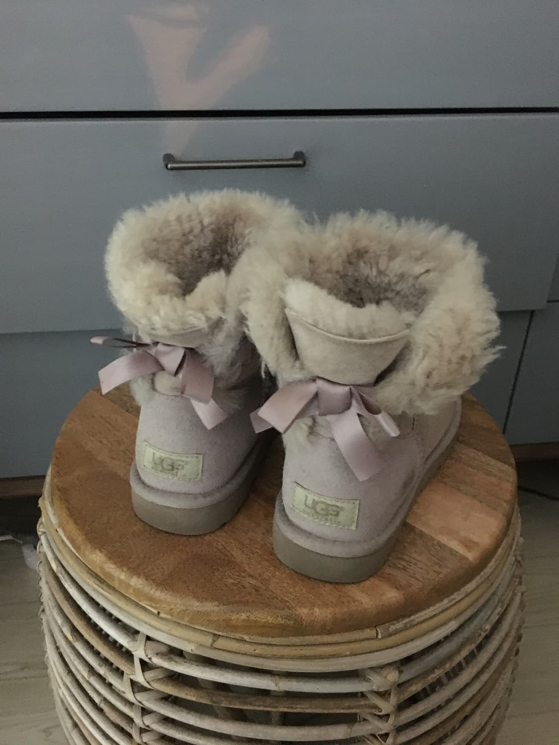 🎀230 UGG 연보라 리본 어그부츠 상품이미지9