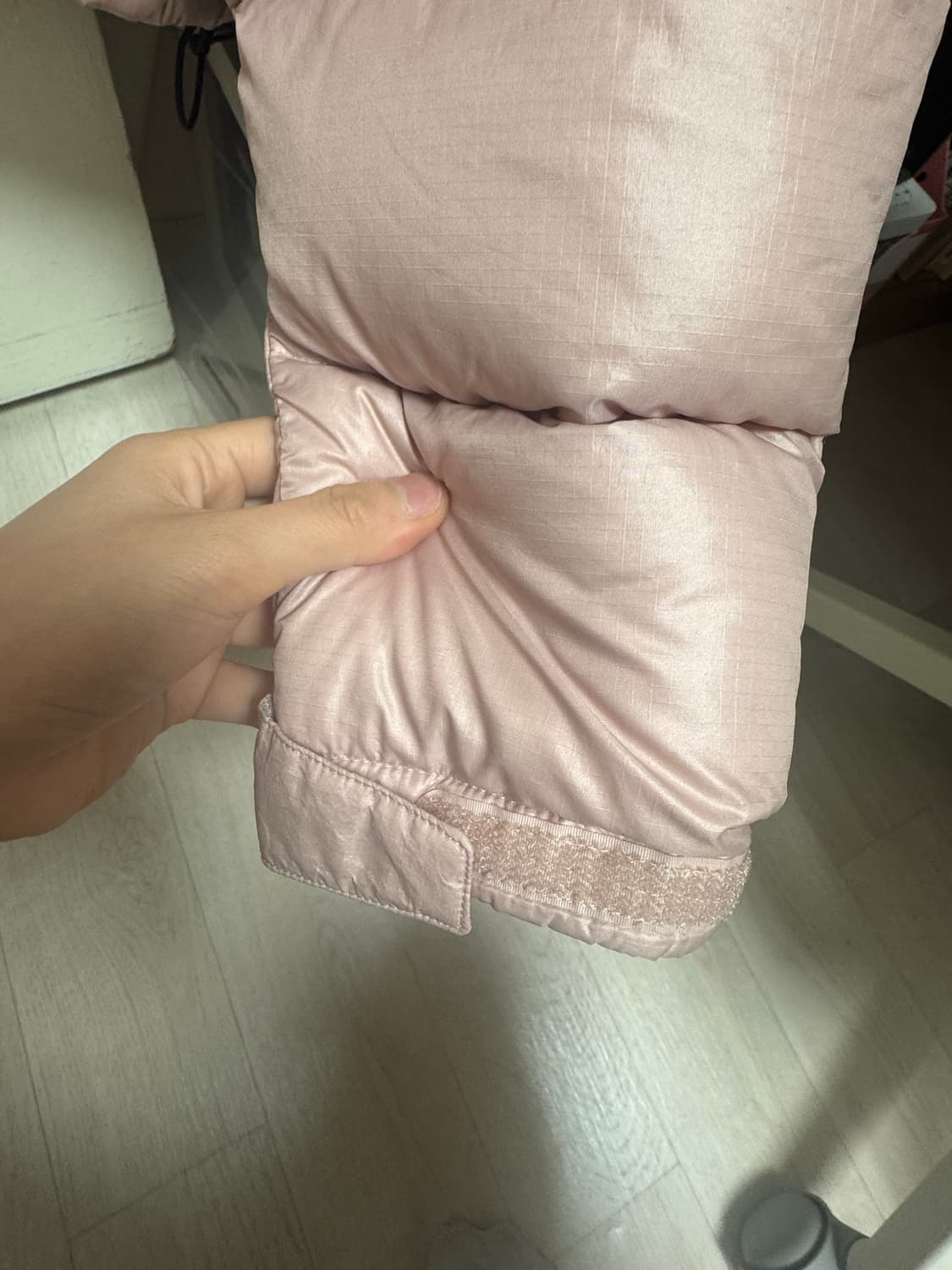 노스페이스 눕시 숏 자켓 파스텔핑크 상품이미지5