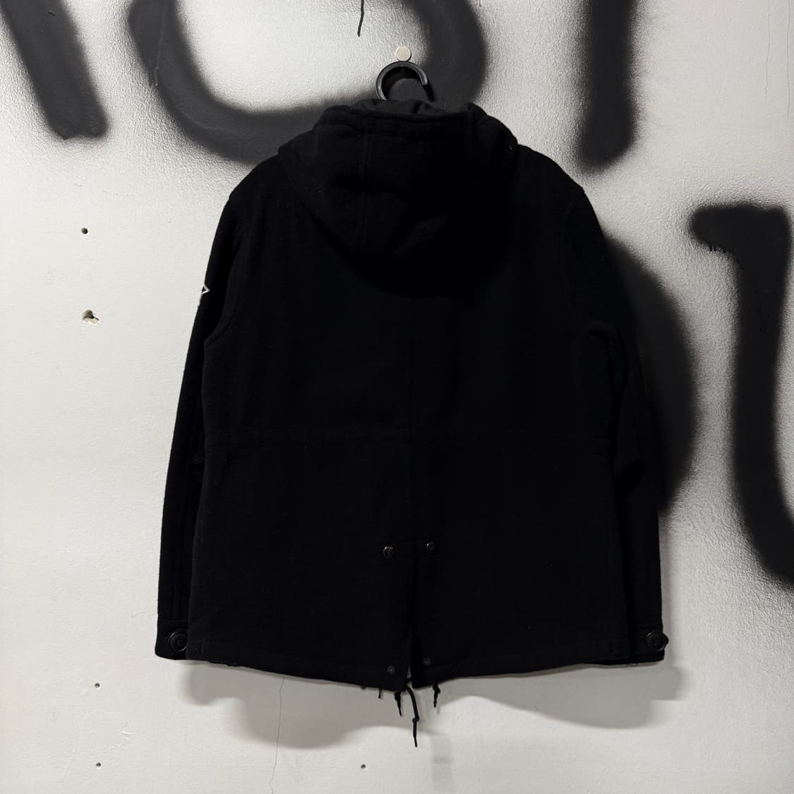 알파인더스트리 x 나노 유니버스 패치 디테일 피쉬테일 m65 피코트 상품이미지2