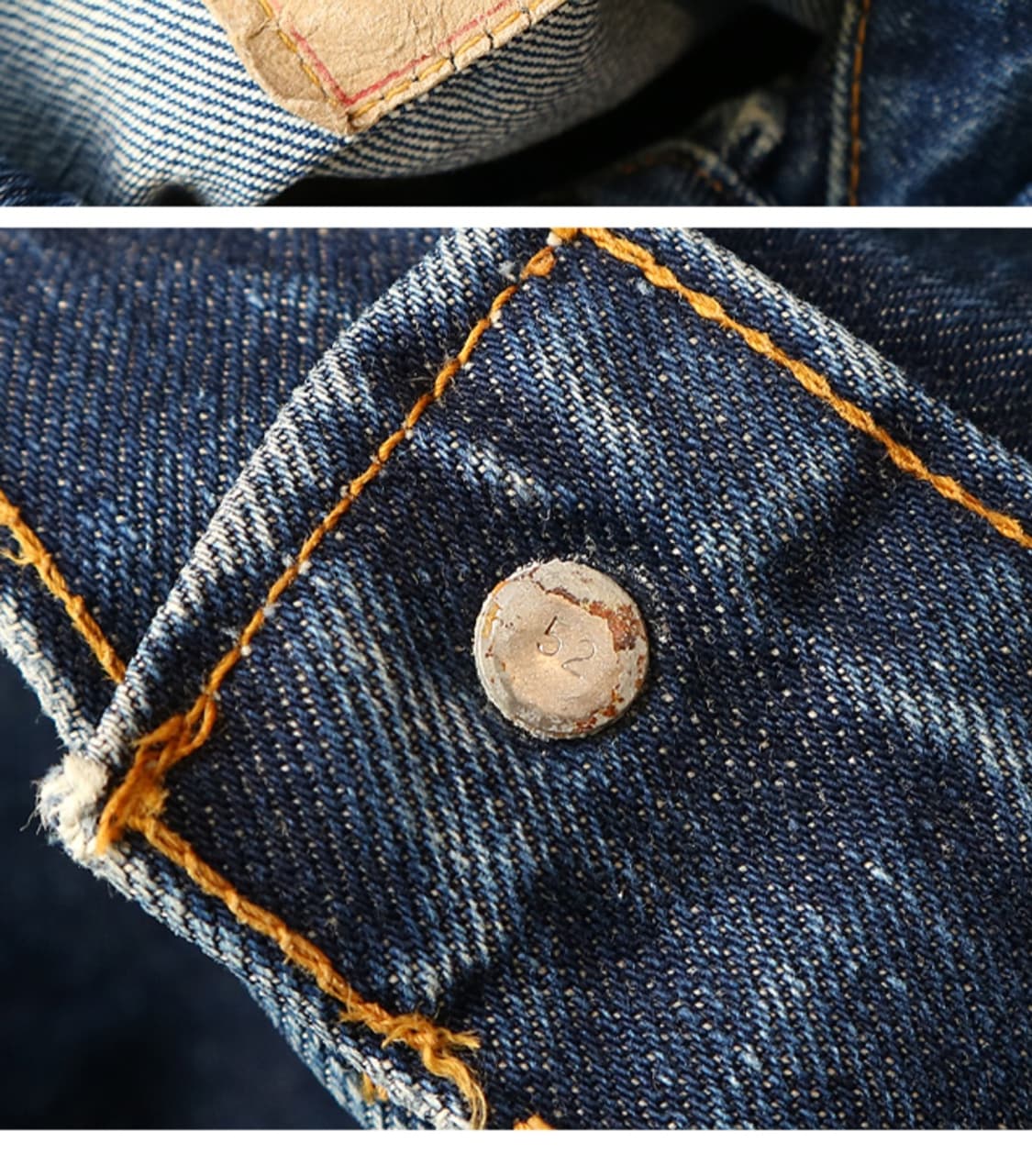 미국 메이드 60-70S LEVIS 리바이스 70505 빅E 빈티지 데님 상품이미지9