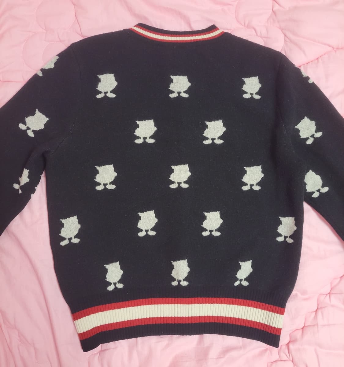 급처상태좋음!럭키슈에뜨 채수빈,블랙핑크 블핑리사 올빼미 연예인 니트가디건 상품이미지8