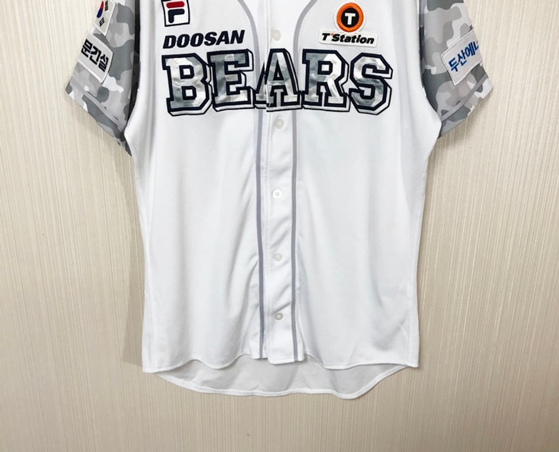 KBO 필라 두산베어스 어센틱 밀리터리유니폼/져지 110 #25 양의지 상품이미지3