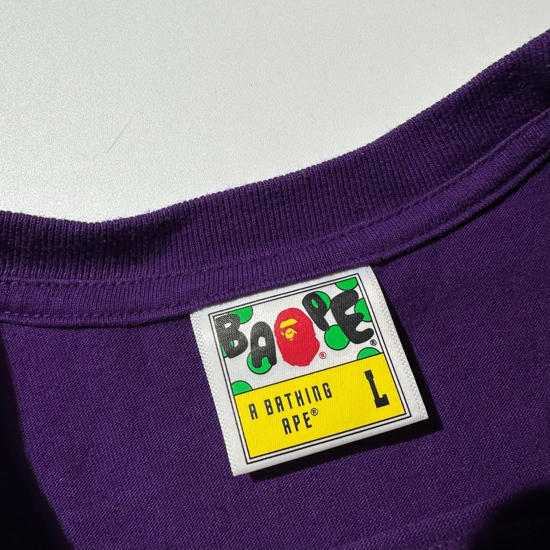 베이프 스몰로고 반팔 티셔츠 상품이미지5