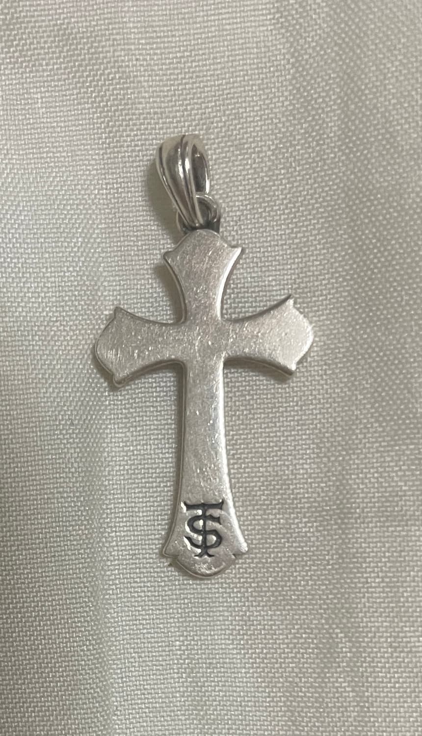 스팅925 로얄 십자가 목걸이 팬던트 m사이즈 상품이미지3