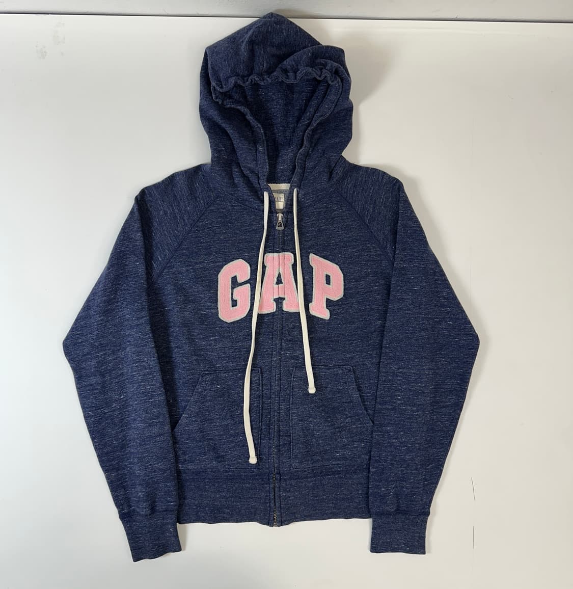 갭 네이비 핑크 후드집업(s 기모) 상품이미지1