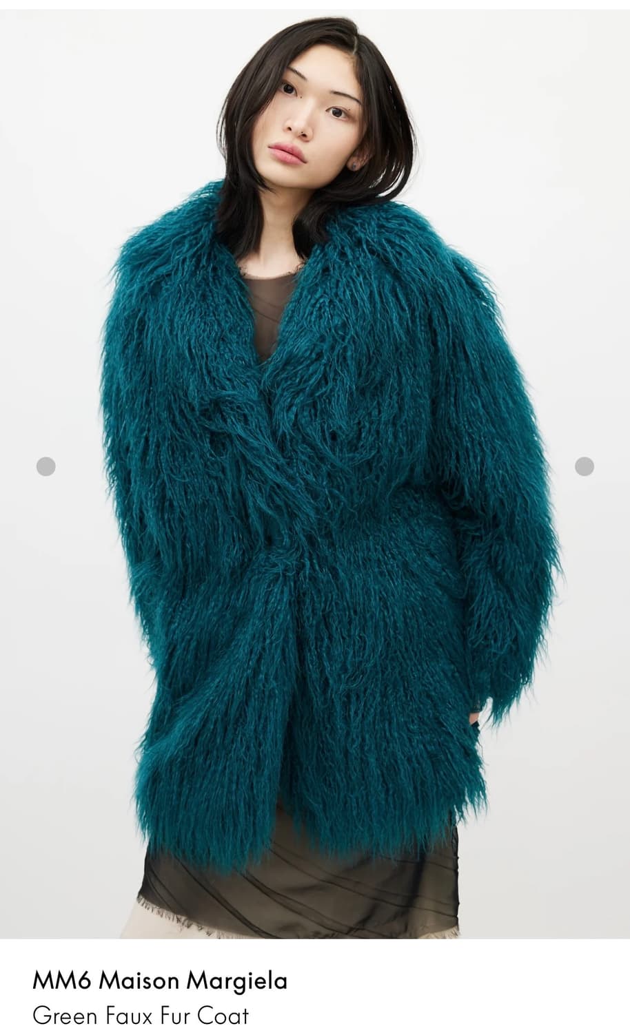 MM6 마르지엘라 인조 퍼 코트  상품이미지1