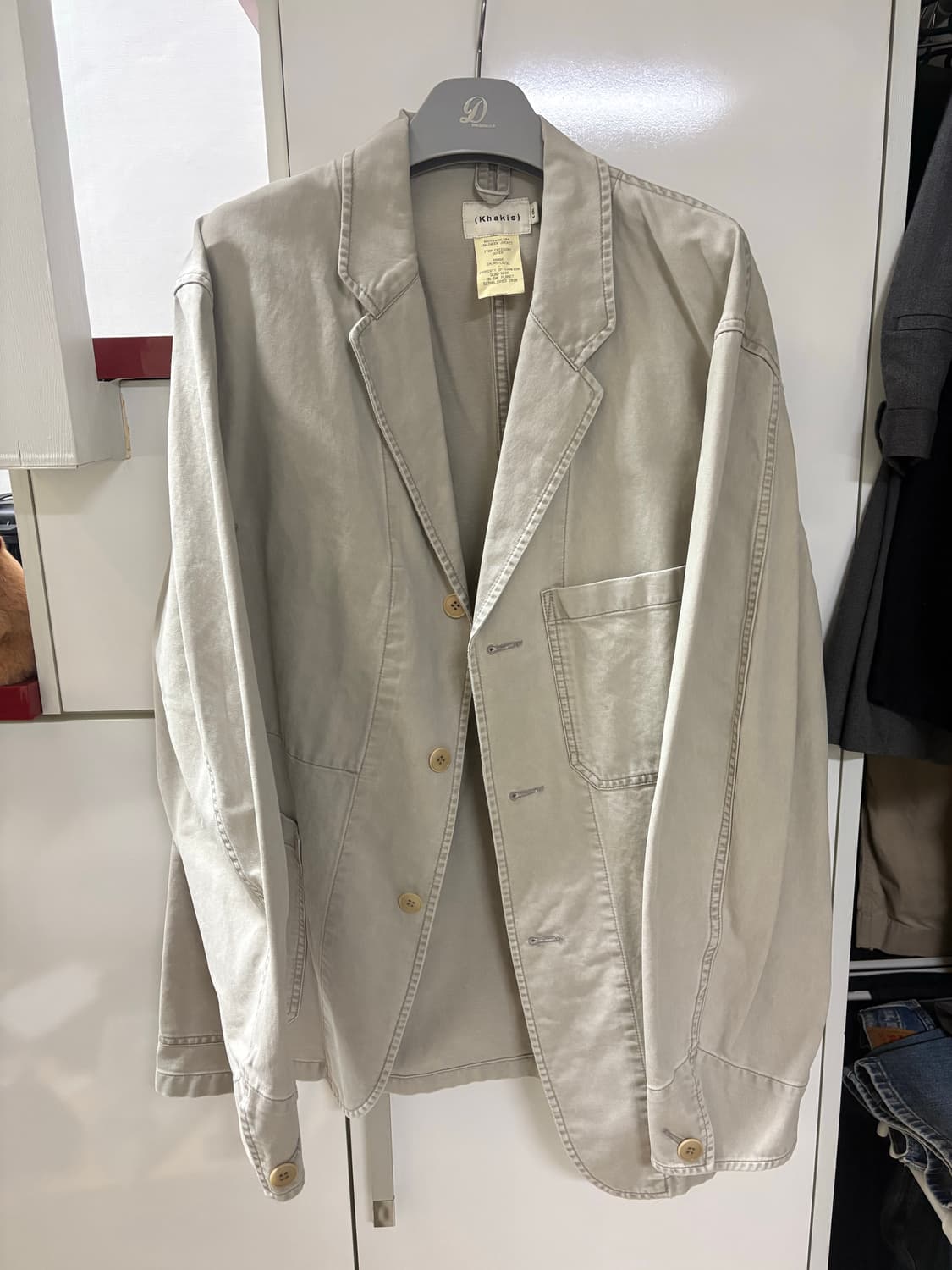 카키스 엔지니어 자켓 라지 상품이미지3