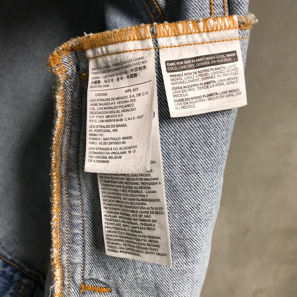 리바이스 데님 자켓 85 상품이미지6