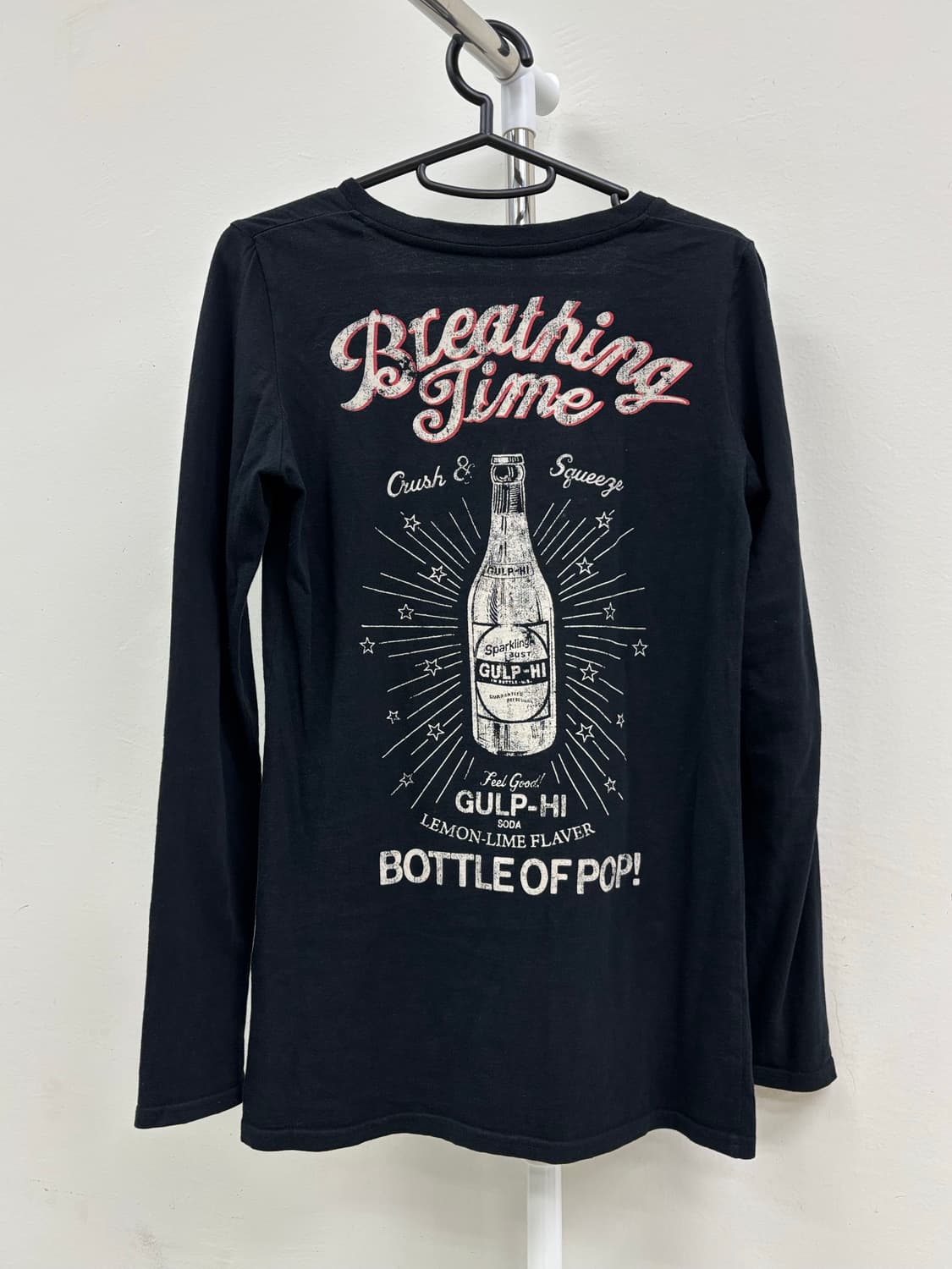 빈티지 펑크 락시크 블랙 롱슬리브 상품이미지6