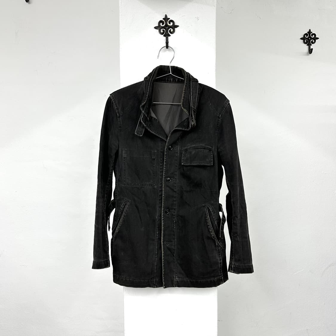 TeTe homme waxed denim jacket 상품이미지3