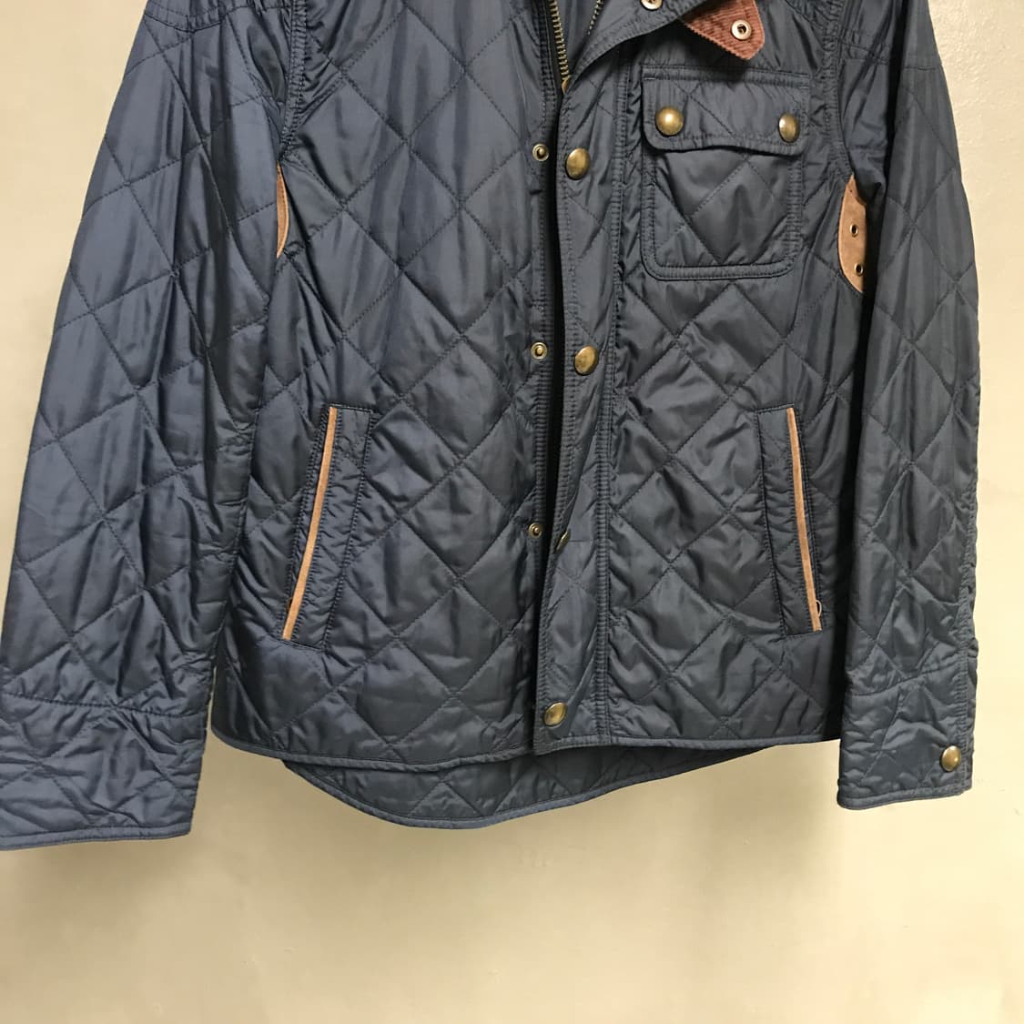 폴로 랄프로렌 퀄팅 자켓 네이비 XS(W) 상품이미지3