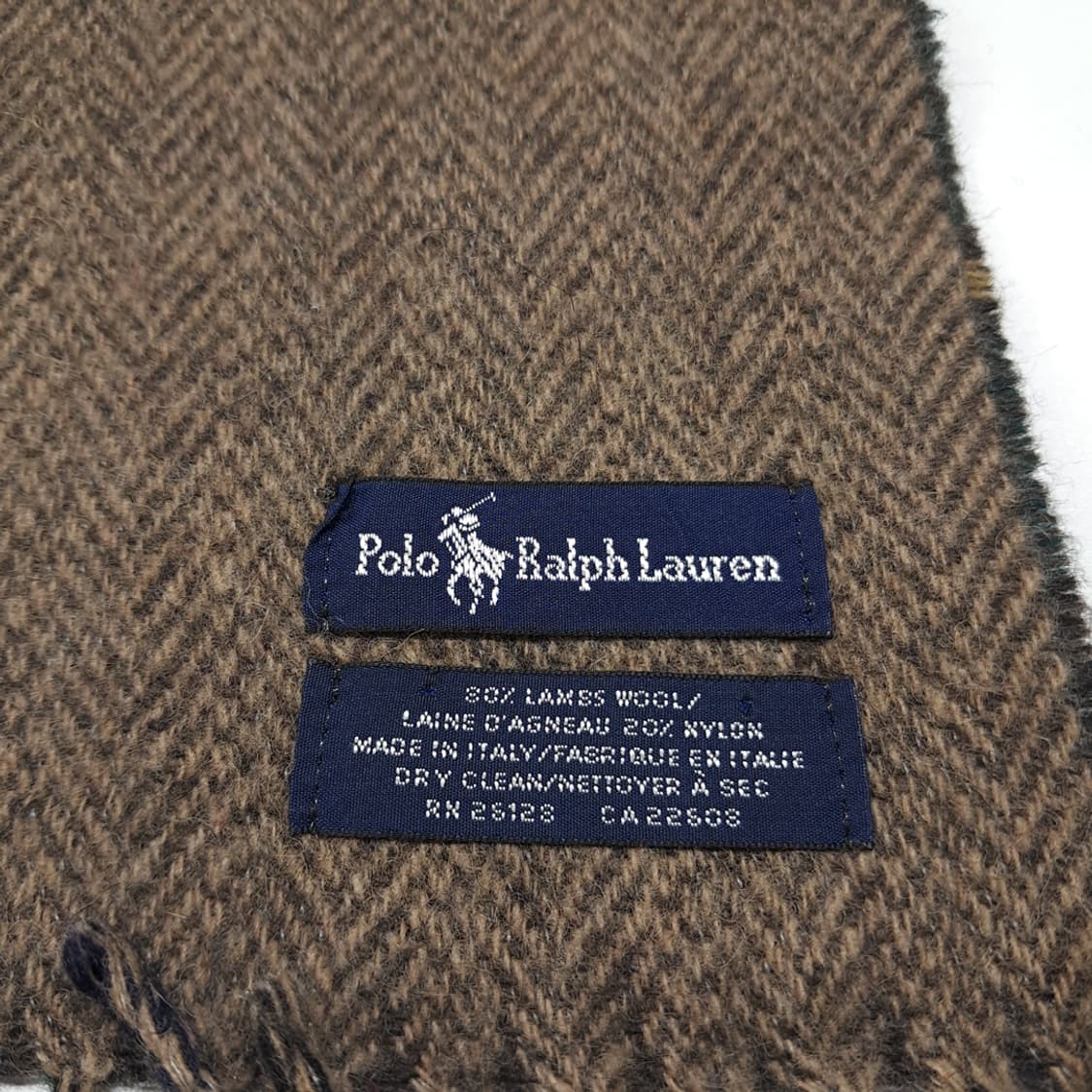 MX451 폴로 블랙워치 헤링본 머플러 목도리 상품이미지5