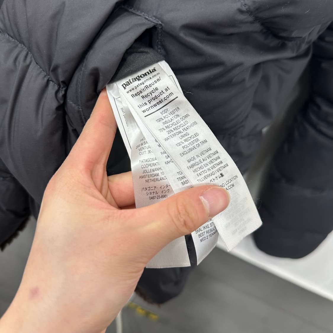 파타고니아 리버시블 패딩 상품이미지3