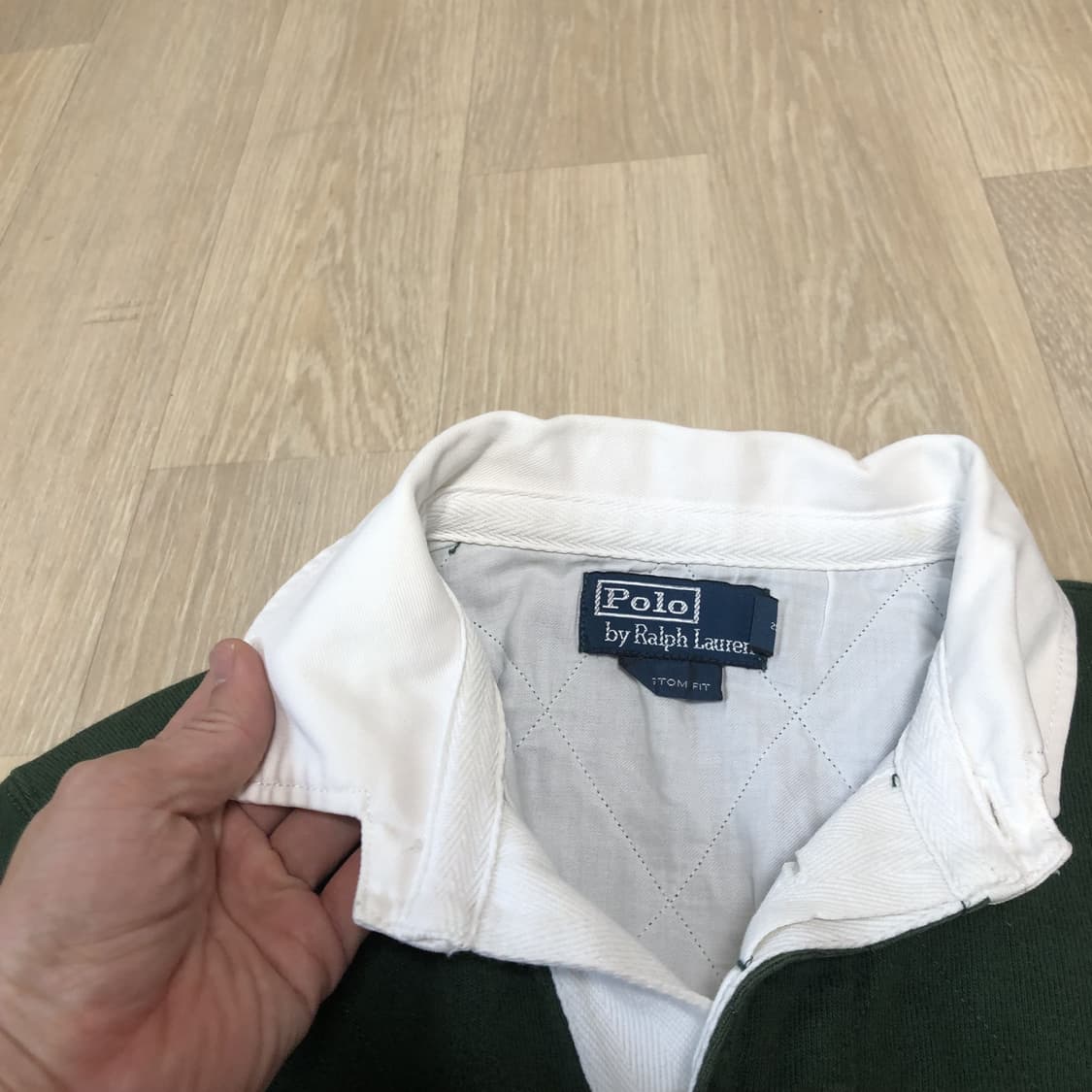 (L) 폴로 랄프로렌 POLO 포레스트 그린 럭비티 럭비셔츠 상품이미지4