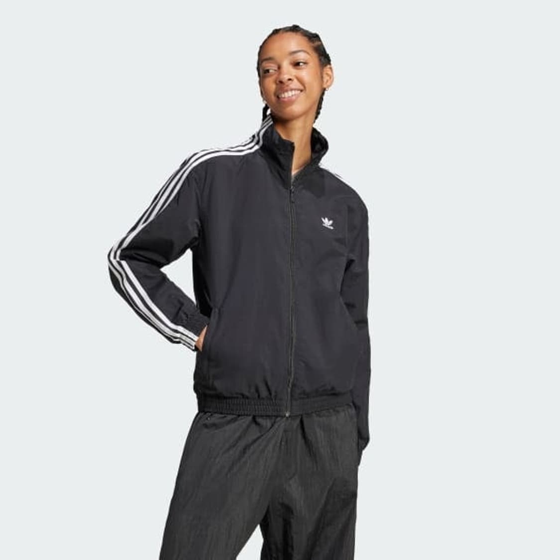 아디다스 ADIDAS 우븐 트랙탑 자켓 여성XS 상품이미지9