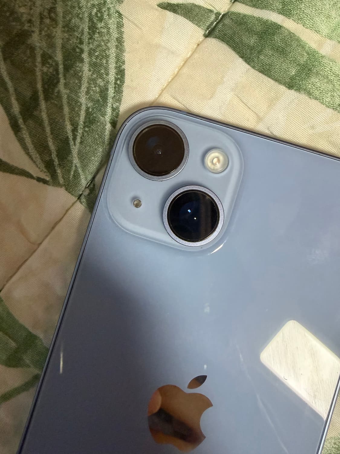 아이폰14 블루 128기가 배터리 효율 88 액정파손 상품이미지2