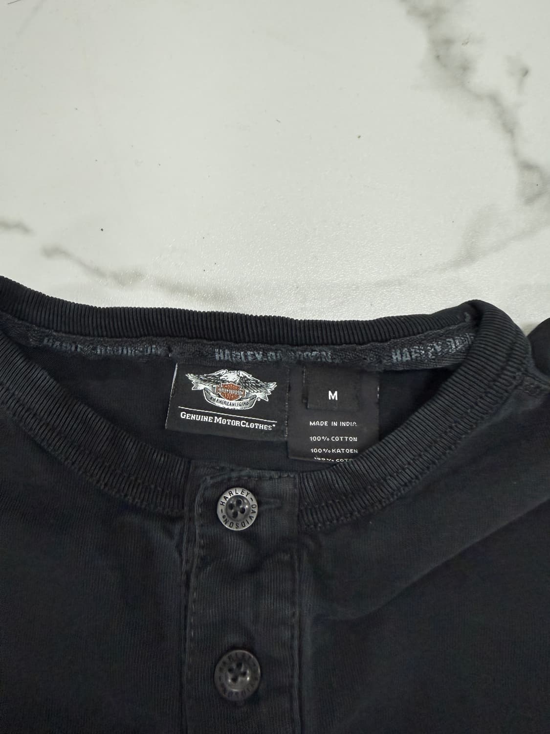 할리데이비슨 헨리넥 긴팔 티셔츠 상품이미지5