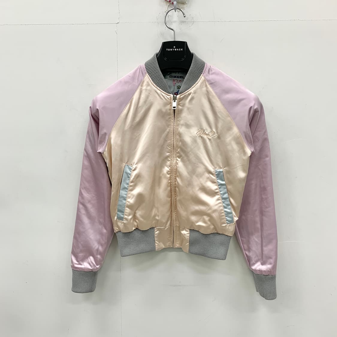 디젤 리버시블 자수워크 파스텔 스카쟌 상품이미지6