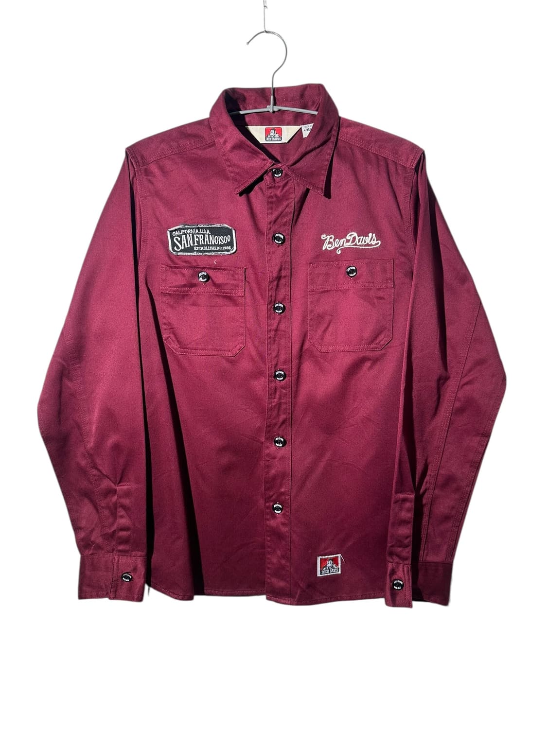 벤데이비스 패치워크 자수 셔츠 상품이미지1