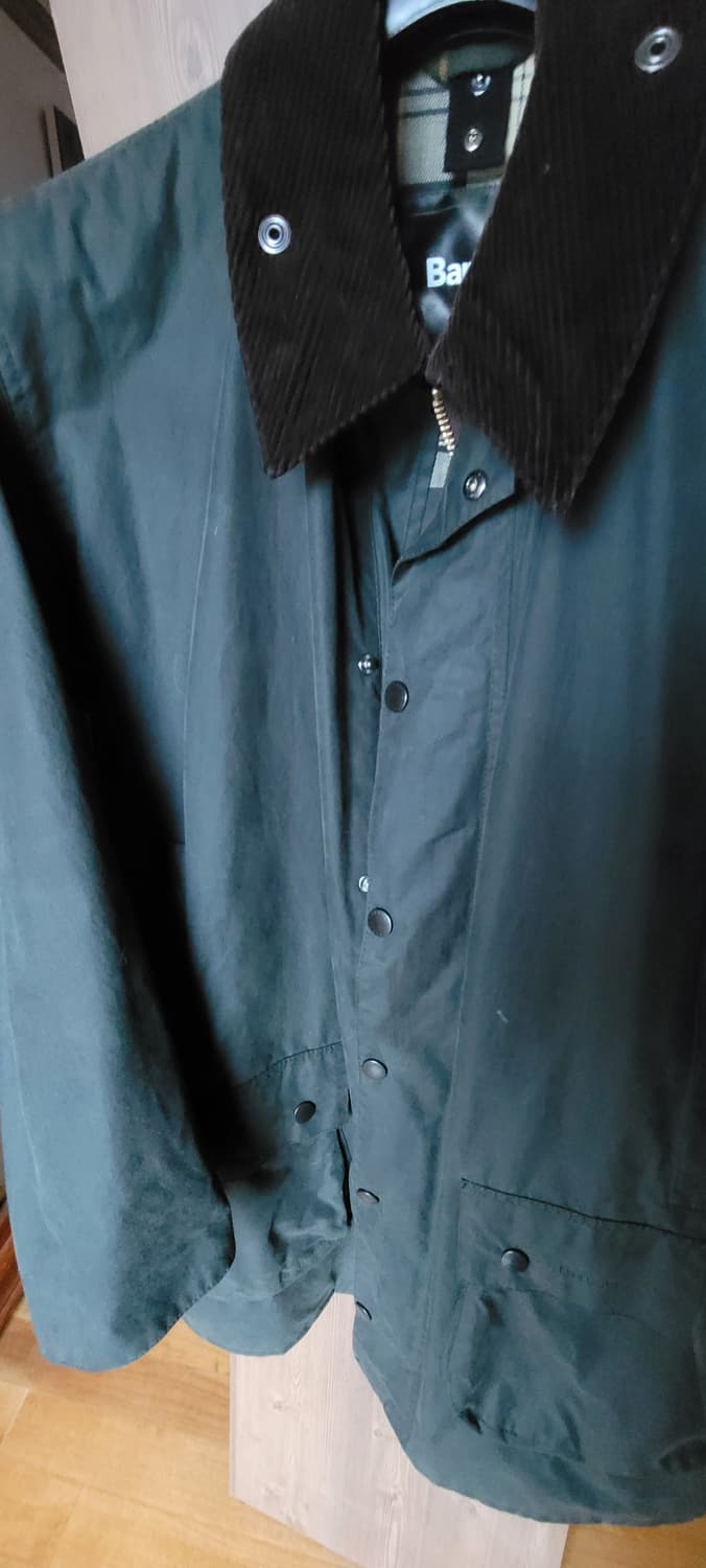 바버 보더 왁스 자켓 세이지 40 상품이미지3