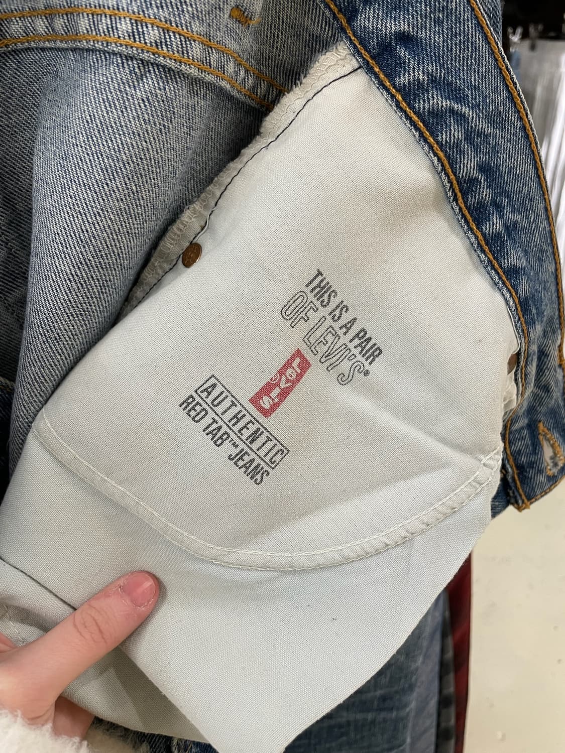 1990s Levis 리바이스 505 USA 데님팬츠 상품이미지8