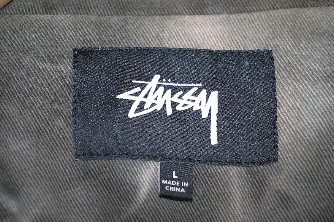 Stussy 스투시 다이드 트렌치 코트(L) 상품이미지7