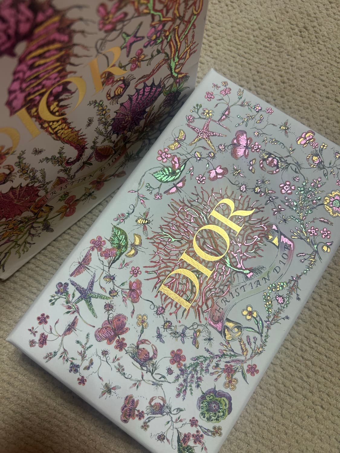 크리스찬디올 별 에어 태그 키링 실버(새상품) 상품이미지5