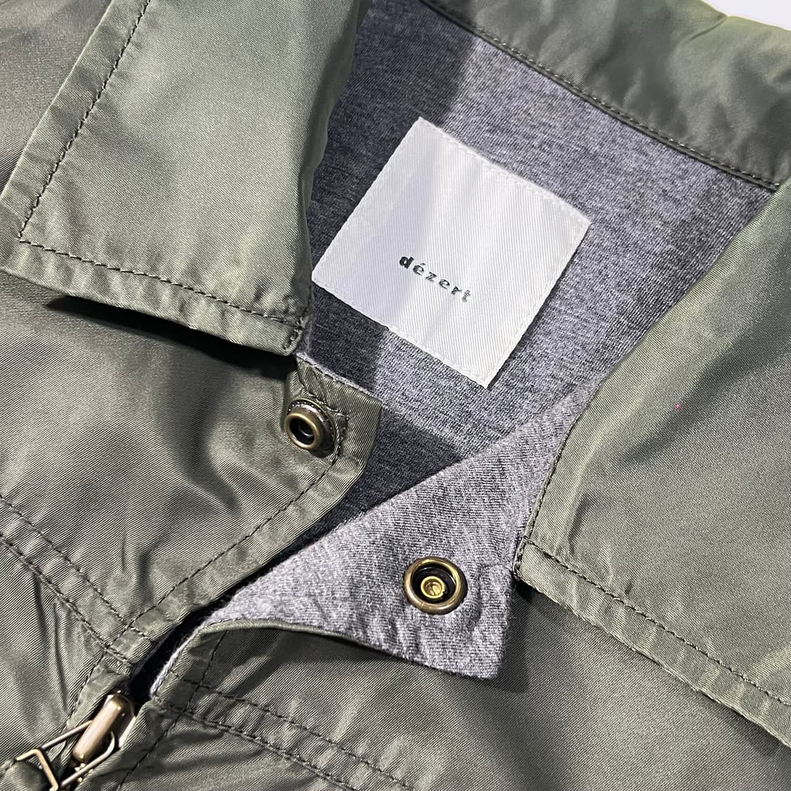 Dezert Kaki Nylon Jacket 상품이미지4