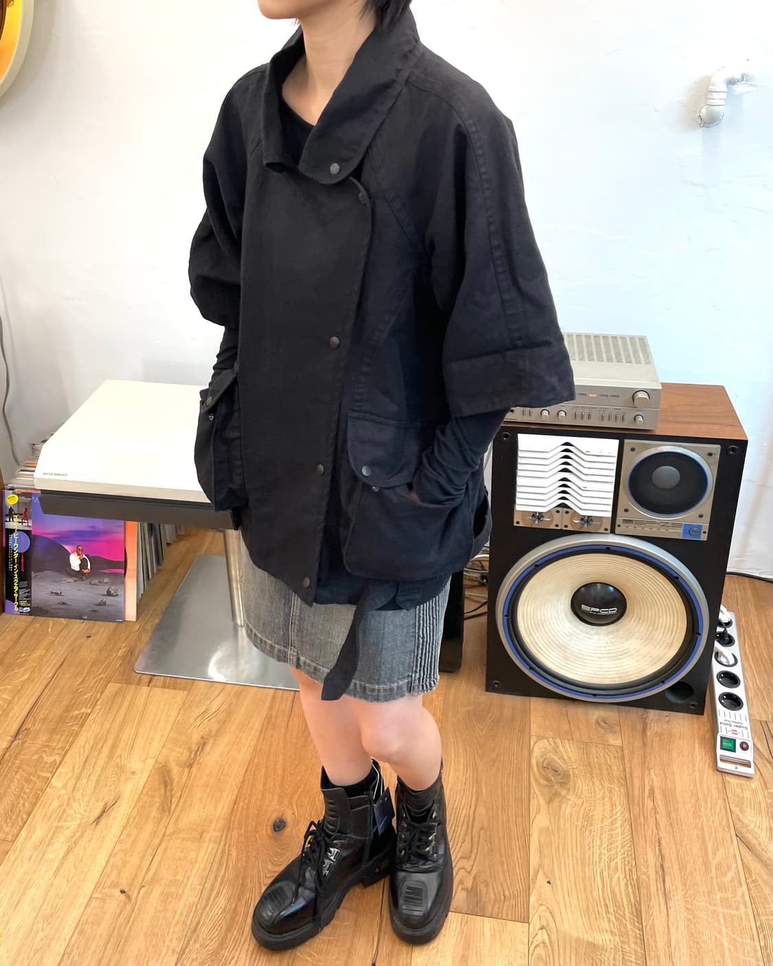 [36] 이자벨마랑 리넨 반팔 자켓 상품이미지4