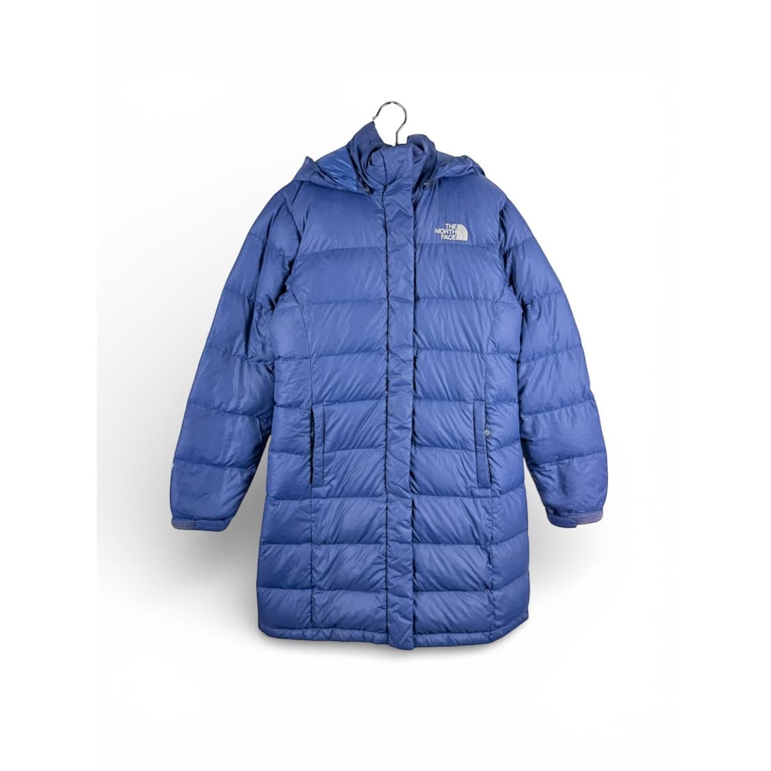 (85) 노스페이스 우먼스 600필 경량 구스다운 롱패딩 네이비 상품이미지1