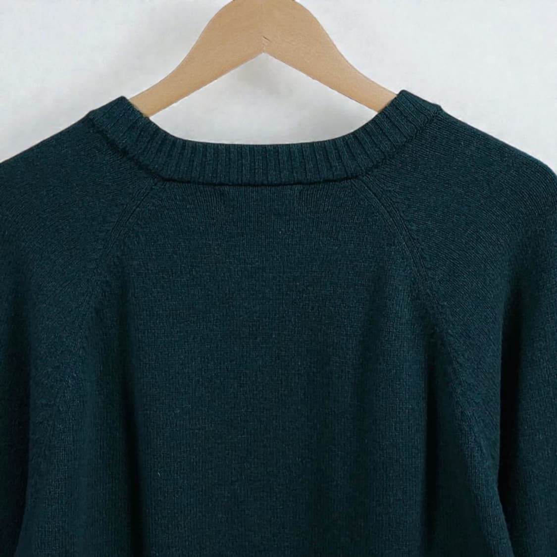 110)바나나리퍼블릭 메리노울 니트 그린 상품이미지3