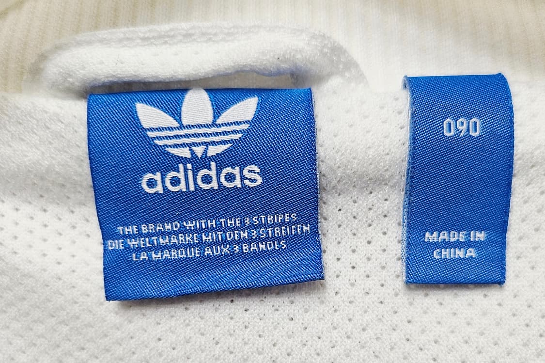 (90~95)S☆초대장급☆ 아디다스 파이어버드 빅로고 [흰검] 트랙탑져지 상품이미지2