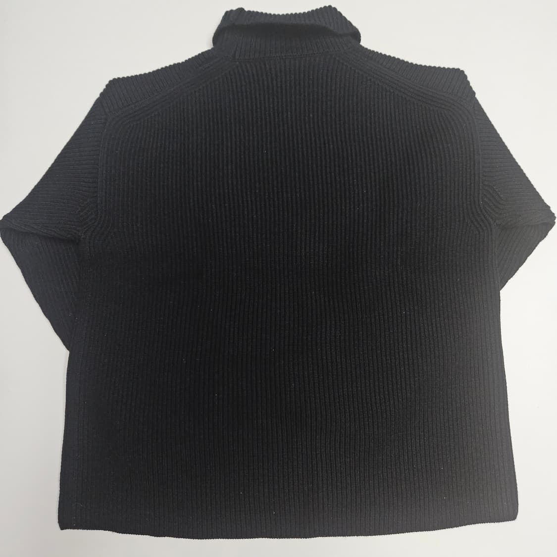 (무료배송) 오라리 슈퍼파인 백울 립니트 터틀넥 / 블랙 / 0사이즈 상품이미지5