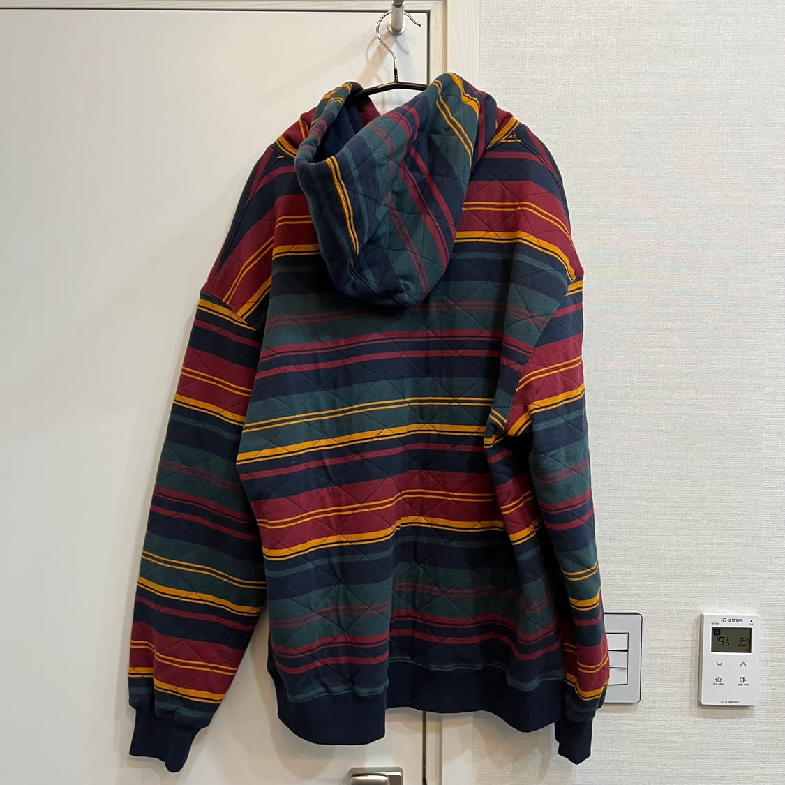 예스아이씨 Net Stripe Hoodie Navy (m) 상품이미지6