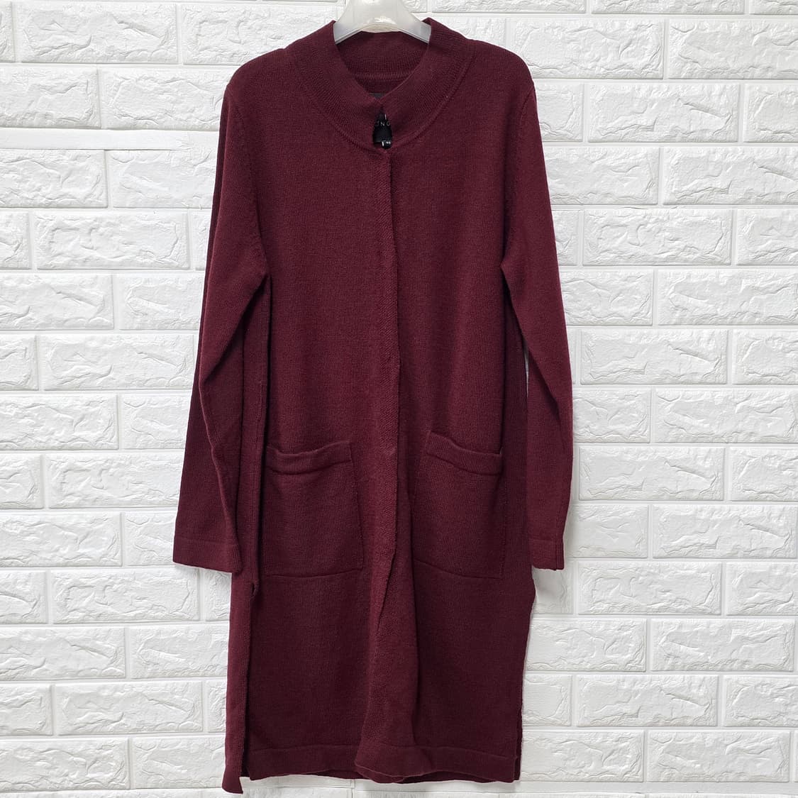 택포// M 지오송지오 롱 여성 가디건  상품이미지1