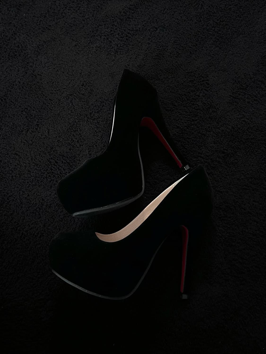 Suede Platform Heels 상품이미지5