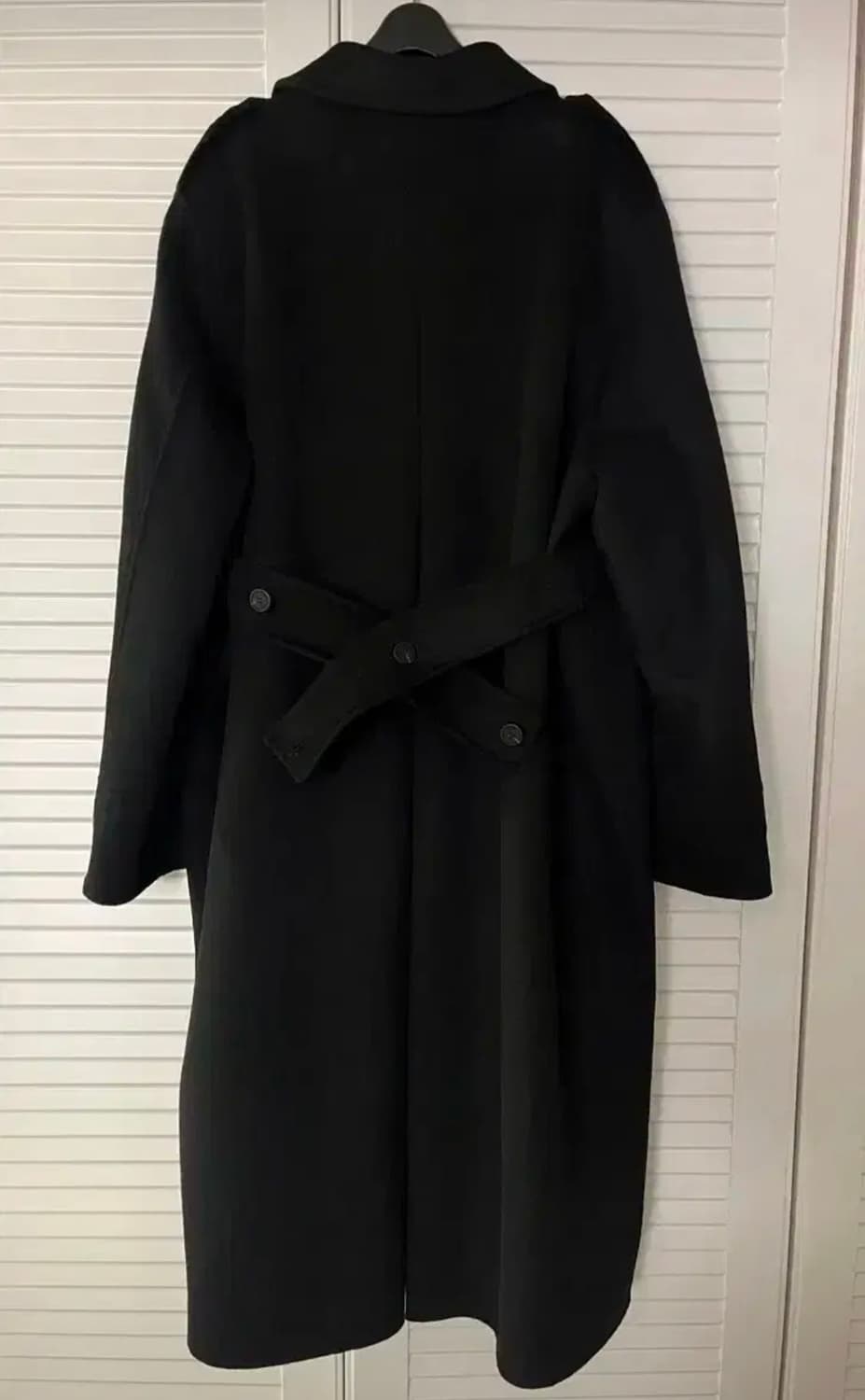 엘프 트랜치핸드메이드코트(블랙) 상품이미지9