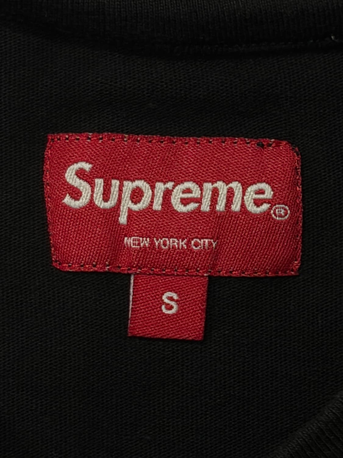슈프림(Supreme) 스몰 박스 로고 블랙 티셔츠 상품이미지3