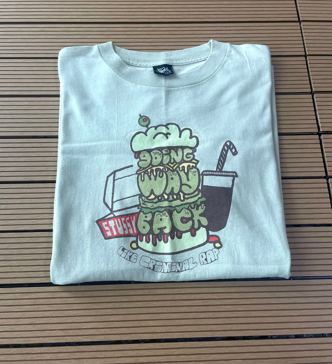 00s 스투시 올드 반팔 티셔츠 상품이미지1