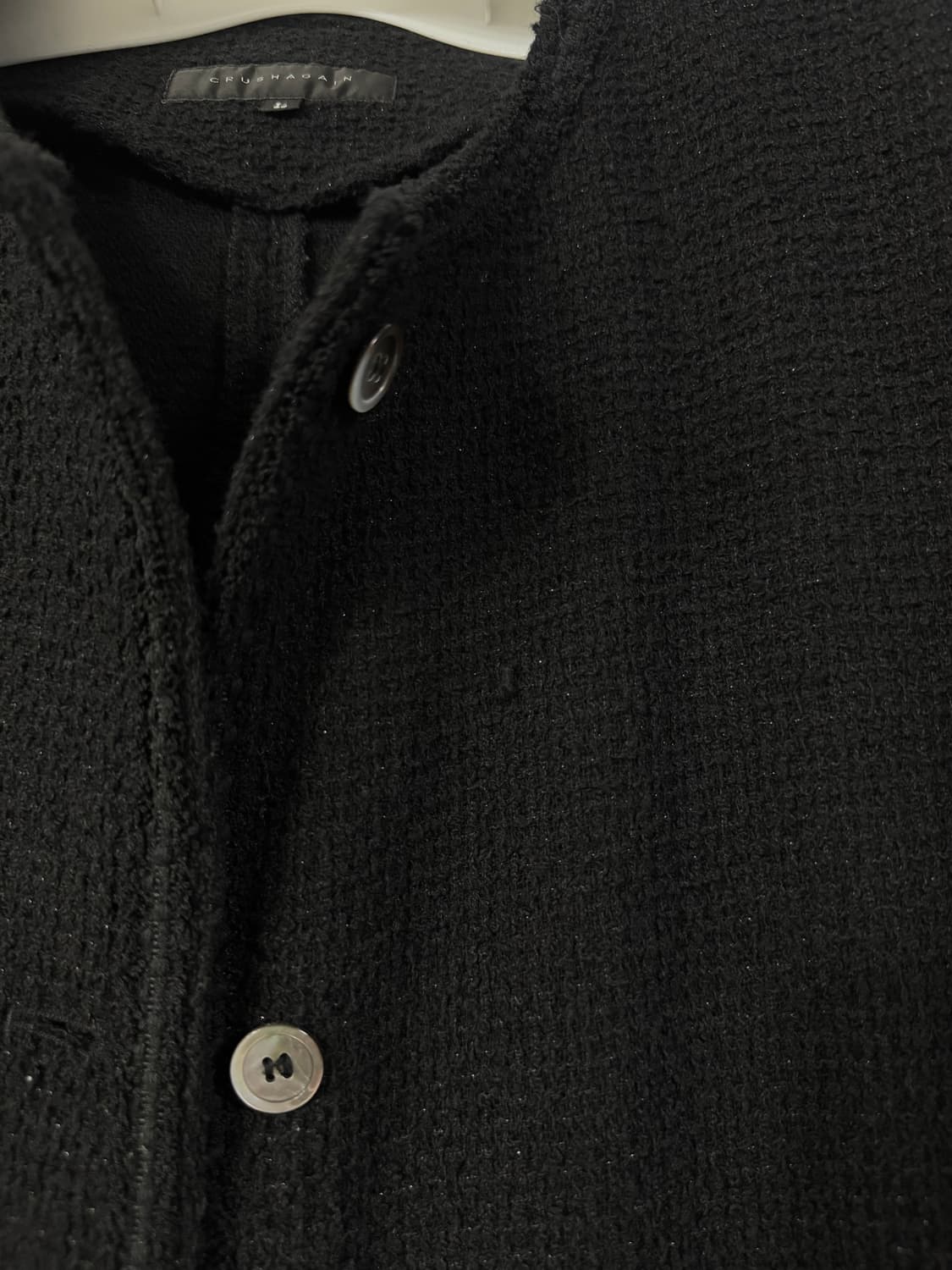 크러쉬어게인 트위드 가디건 L 상품이미지2