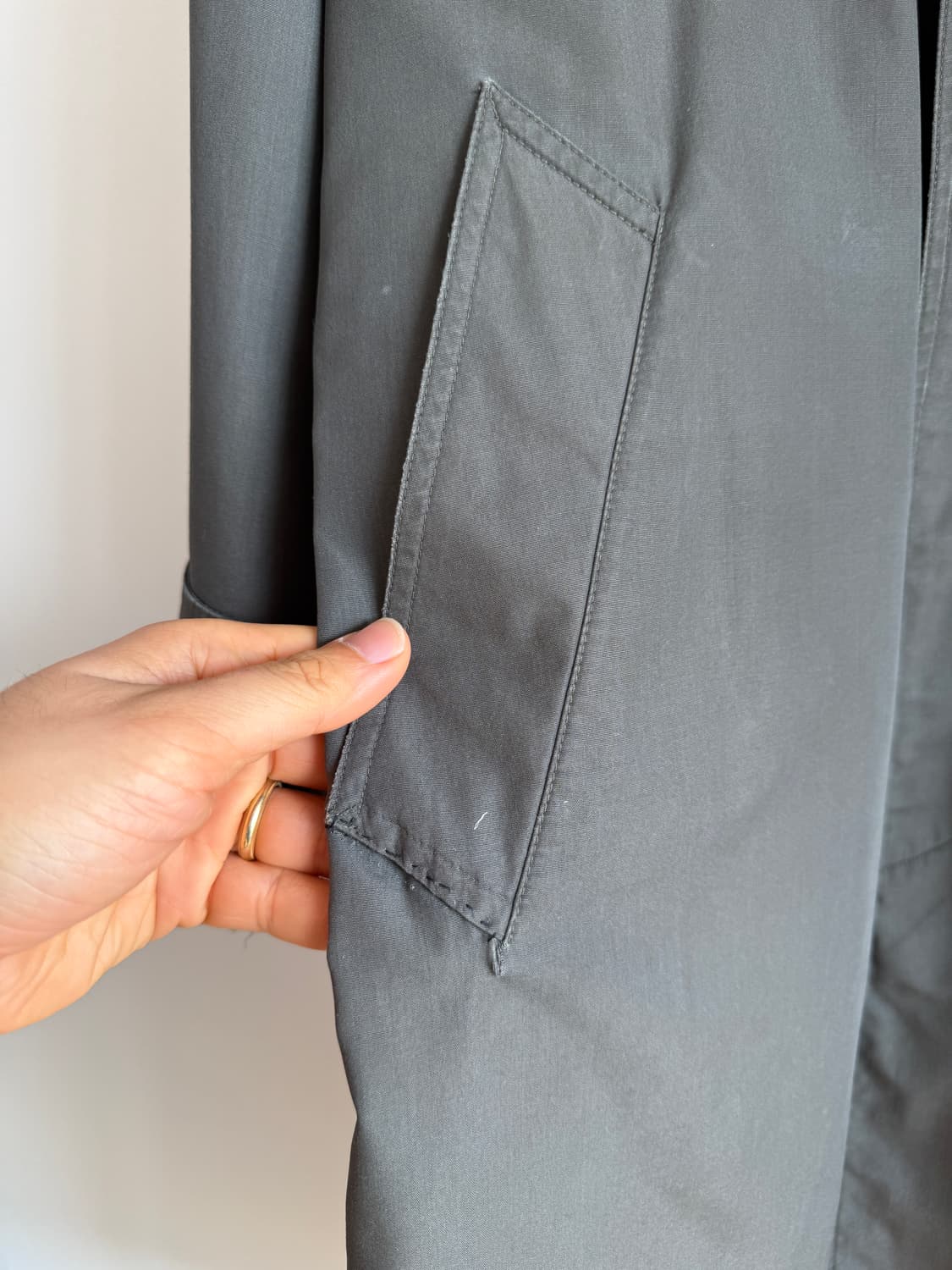 입생로랑(YvesSantLaurent) 싱글 트렌치코트 상품이미지8