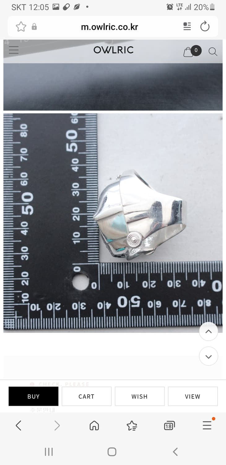 1997's JAP工房×STAR WARS 925 SILVER RING 상품이미지6