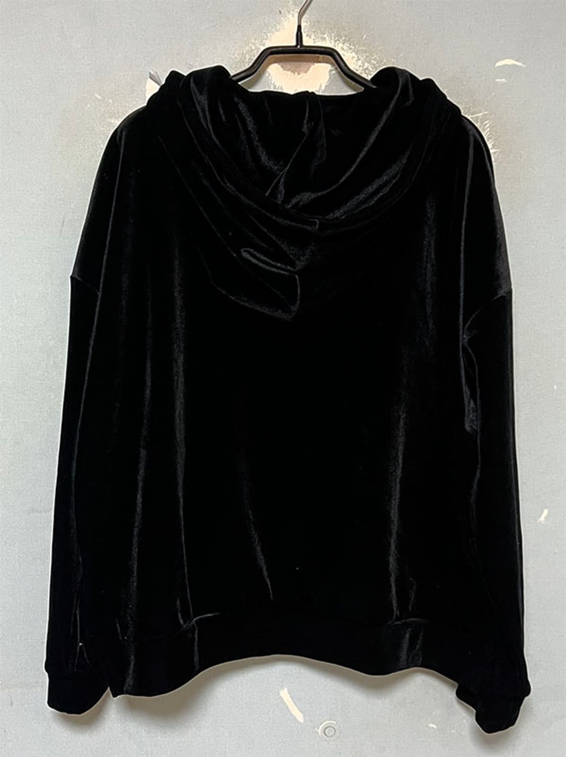 라이프워크 여자 벨벳 후드집업 추동 프리 최대 88사이즈  상품이미지2